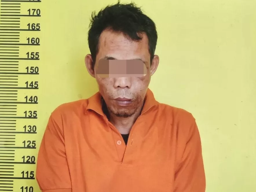 Polsek Pasir Penyu Amankan Pengedar Sabu di SPBU Bunga Tanjung