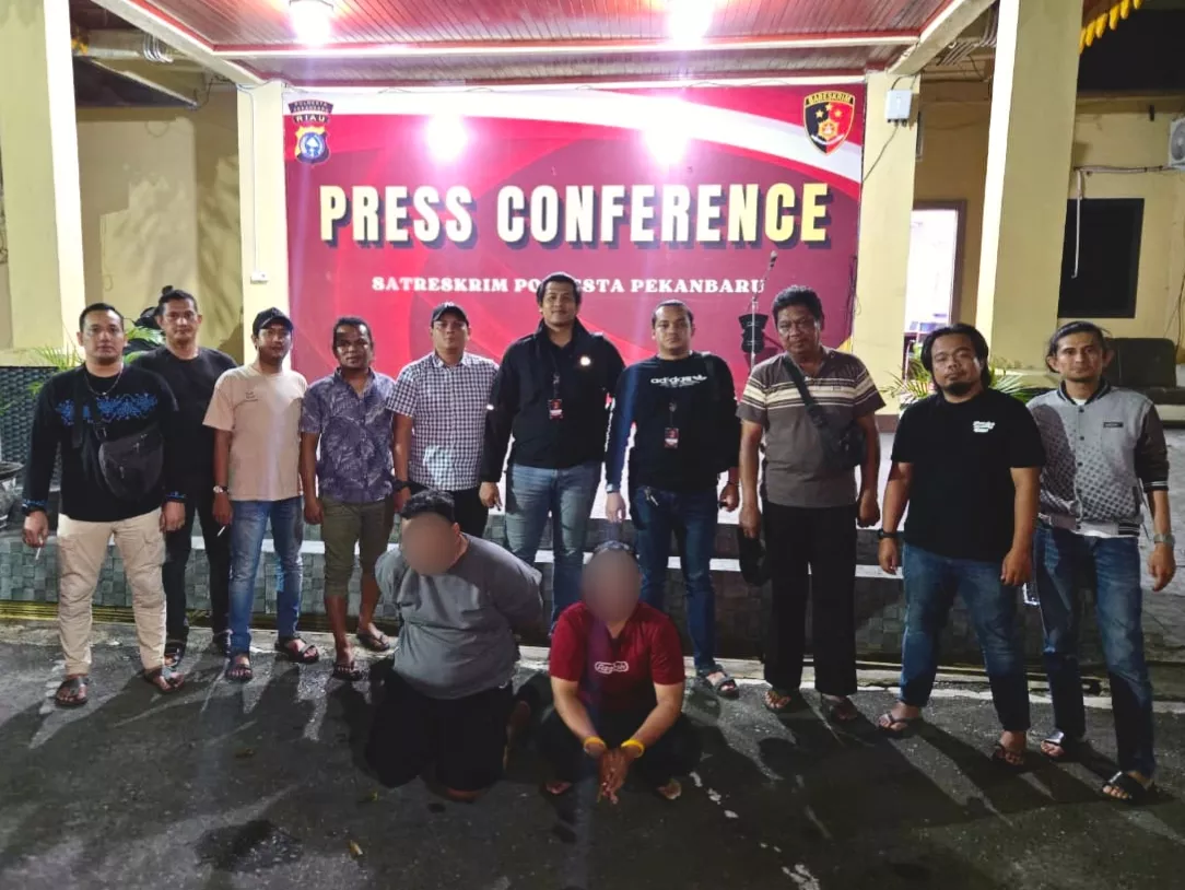 Diduga Tipu Warga Pekanbaru, Polisi Tangkap Dua Kolektor Leasing
