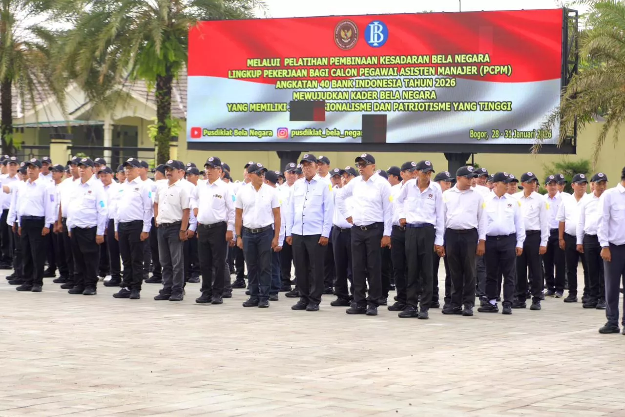 Wartawan Digembleng Disiplin dan Nilai Bela Negara saat Retret PWI 2026