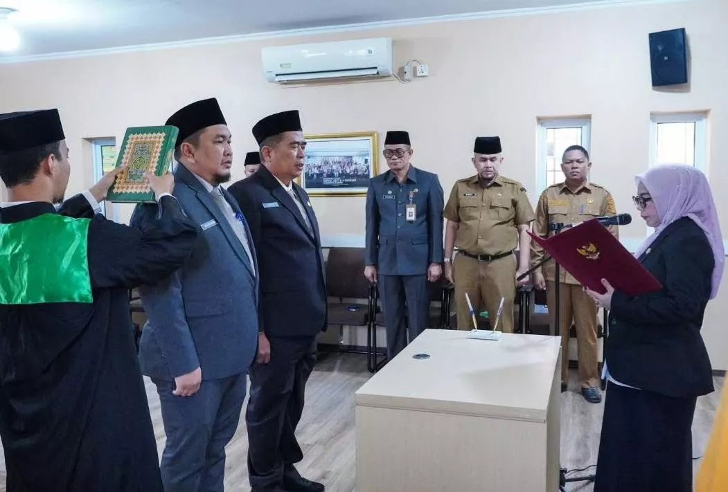 Wabup Kampar Lantik Jaksa Fungsional Jadi Sekretaris Inspektorat