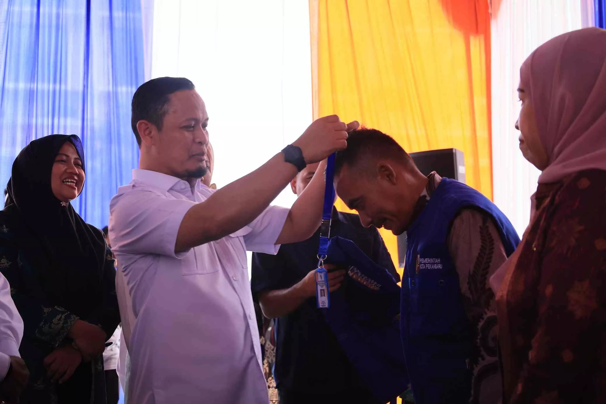 Diresmikan Wako Agung, Program Satu ASN Satu RW Mulai Berjalan di Pekanbaru 