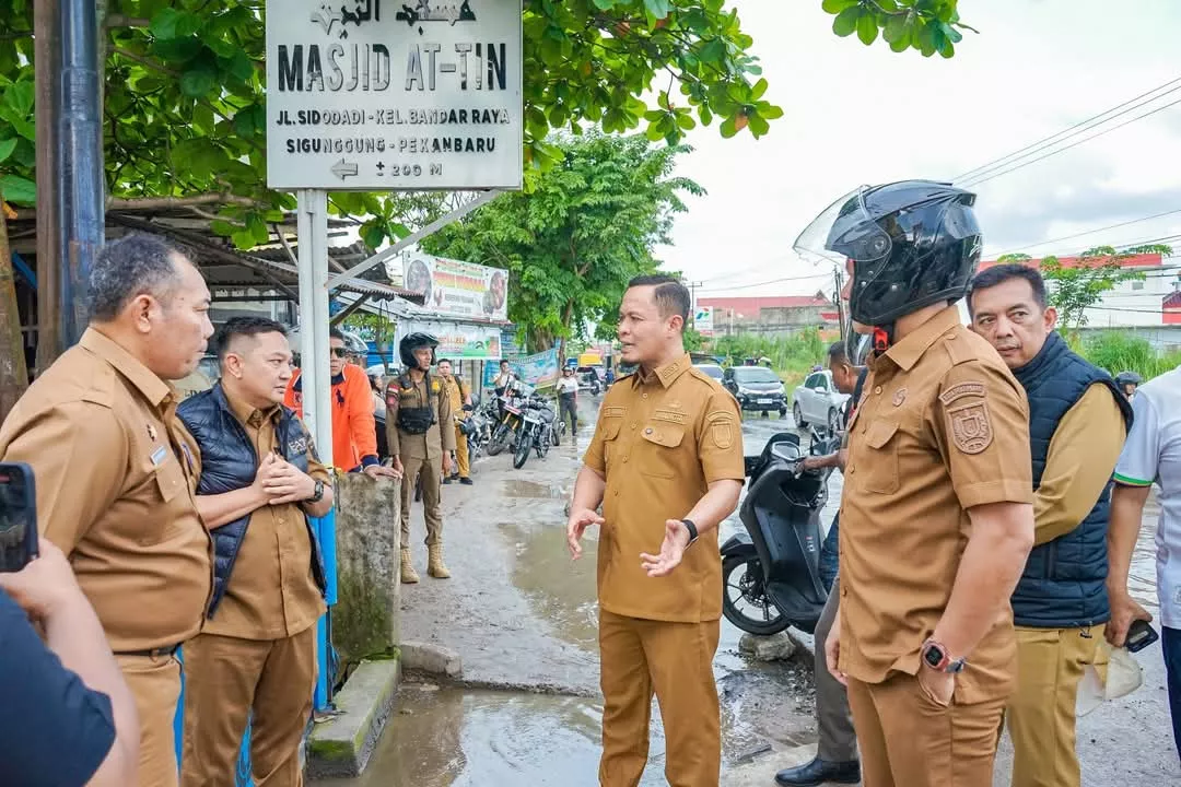 Dialokasikan Rp100 Miliar Lebih, Pemko Pekanbaru Segera Benahi Drainase Atasi Banjir 