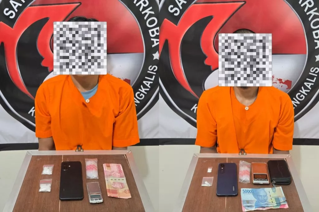 Polres Bengkalis Bongkar Dua Peredaran Sabu di Bathin Solapan, Dua Tersangka Diamankan
