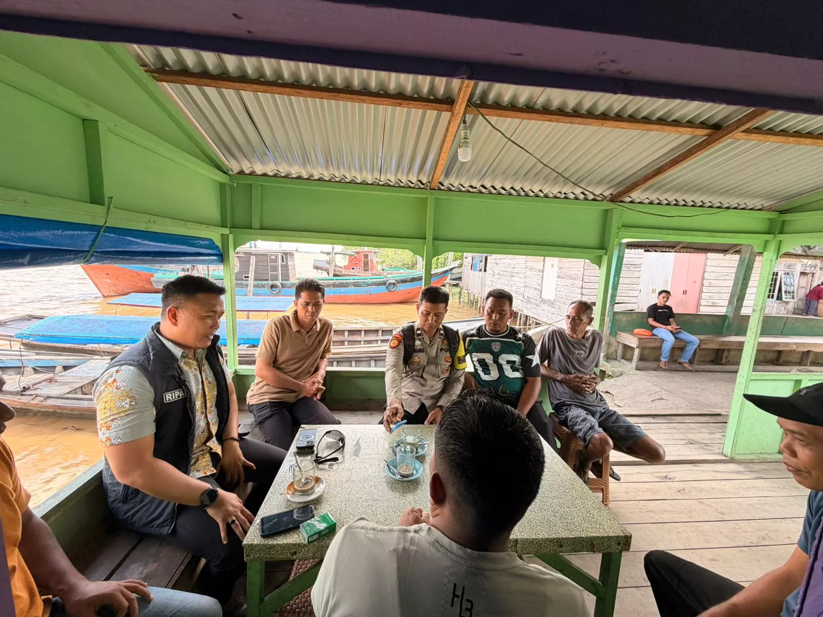 Jumat Curhat Polsek Tembilahan, Perbaikan Sarana Ibadah Jadi Fokus