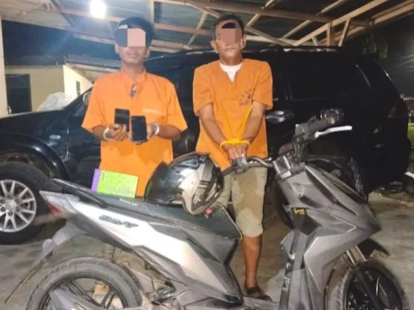 Bongkar Rumah Warga di Tanjung Rambutan, Dua Pelaku Diciduk Polsek Kampar