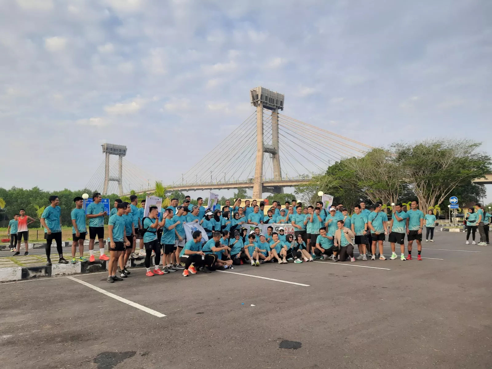 Green Policing Run 2026 Polres Siak Kampanyekan Hidup Sehat dan Peduli Lingkungan