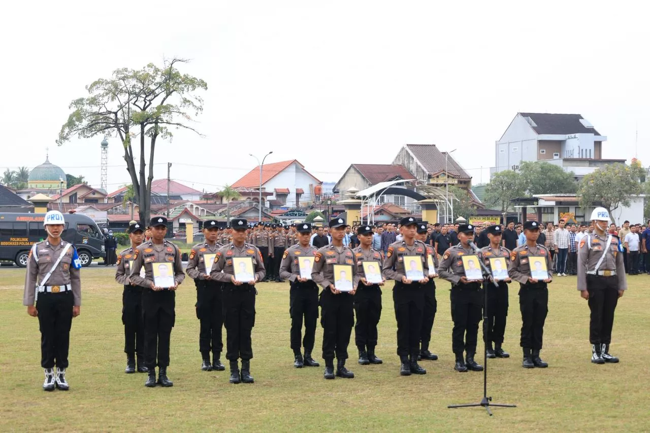 Berikut 12 Personel Polda Riau yang Dipecat Tidak Hormat
