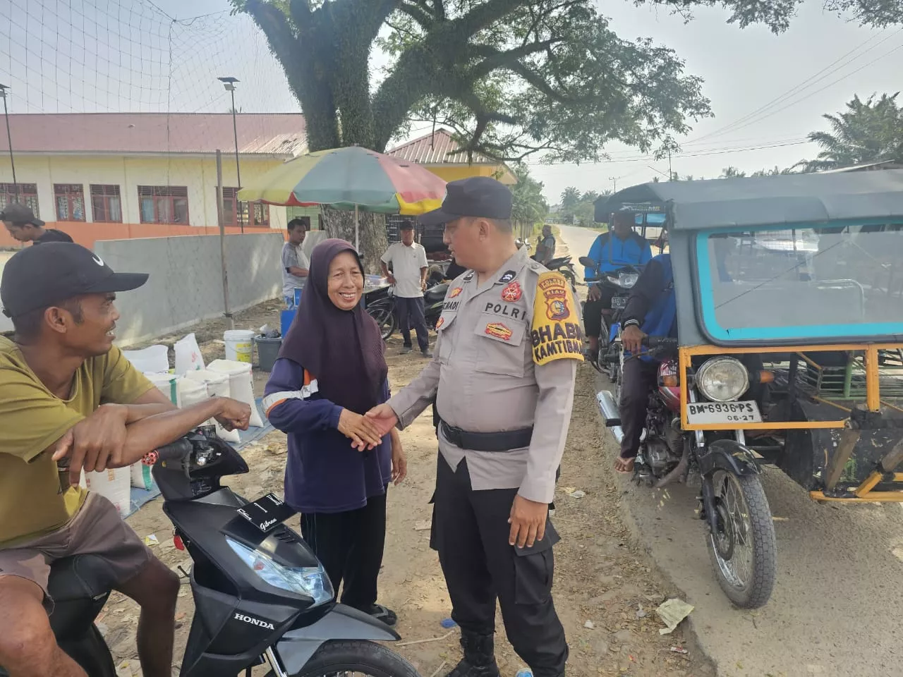 Polsek Rimba Melintang Gelar KRYD, Cegah Kejahatan di Daerah Rawan