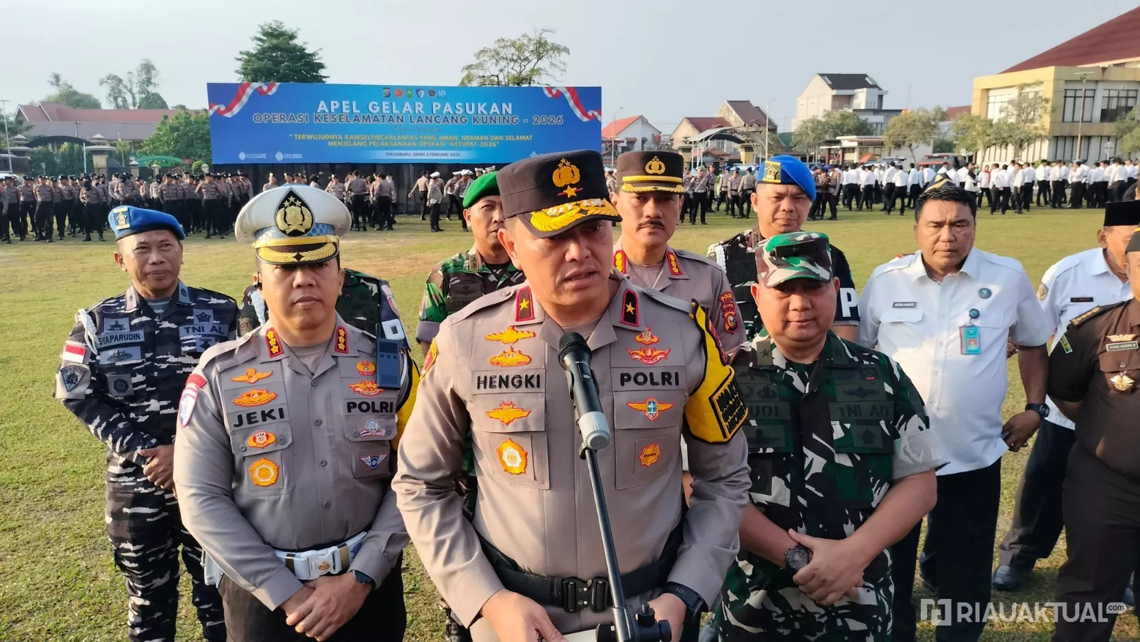 1.126 Personel Polda Riau Dikerahkan Dalam Operasi Keselamatan Lancang Kuning 2026