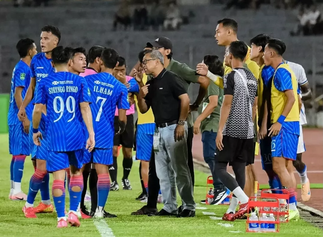 Gol Penalti di Injury Time Babak Pertama, PSPS Pekanbaru Ditahan Imbang Adhyaksa FC 1-1
