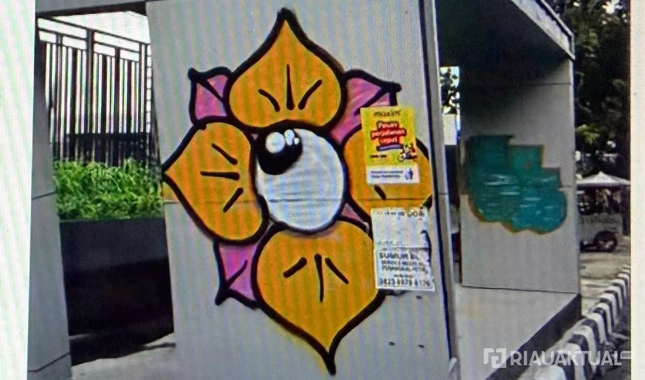 Alasan Pelaku Vandalisme Coret Fasilitas Umum di Pekanbaru, Bentuk Rindu kepada Ibu