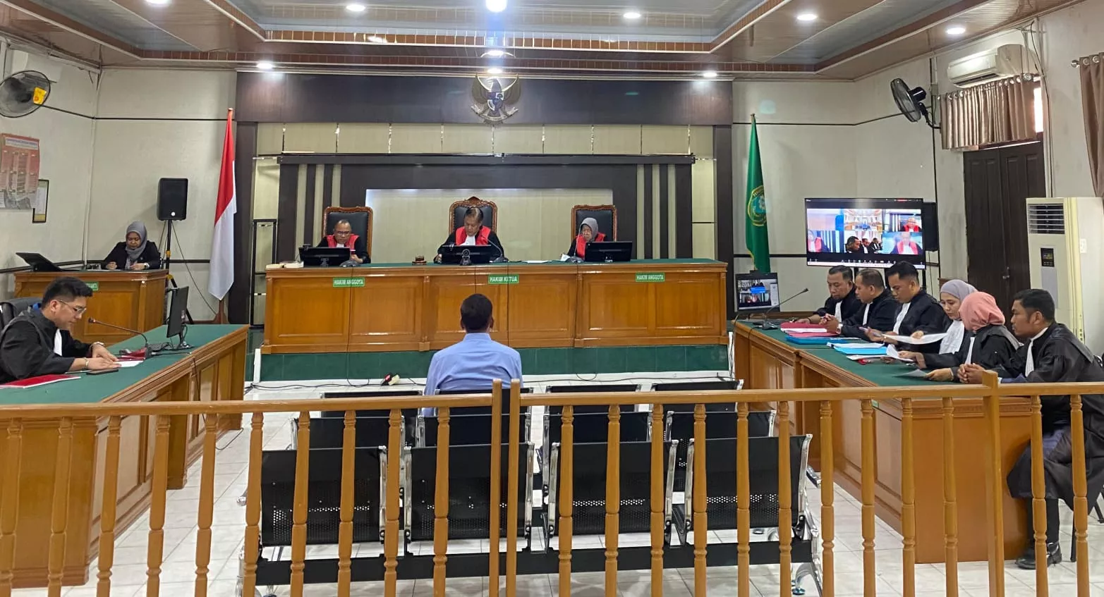 Dugaan Korupsi Proyek Hotel Rp22,6 Miliar, Eks Ketua DPRD Kuansing Dituntut 5 Tahun Penjara