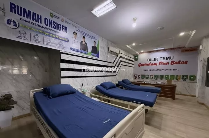Diskes Riau Buka Rumah Oksigen, 1 Dokter dan 2 Perawat Siaga 