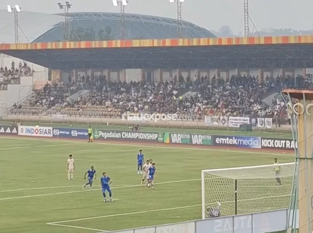 Di Tengah Kabut Asap Karhutla, PSPS Pekanbaru Libas Persiku Kudus 4-1