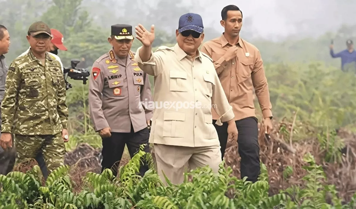 Bermula dari Kunjungan Prabowo, Rp30 Miliar Digelontorkan untuk Karhutla Riau