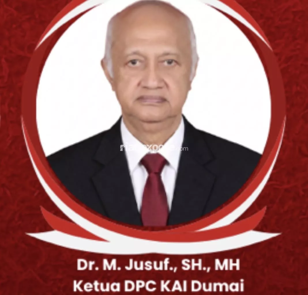 Advokat Senior KAI Riau Dr M Jusuf Tutup Usia, Pengacara Dumai Berduka