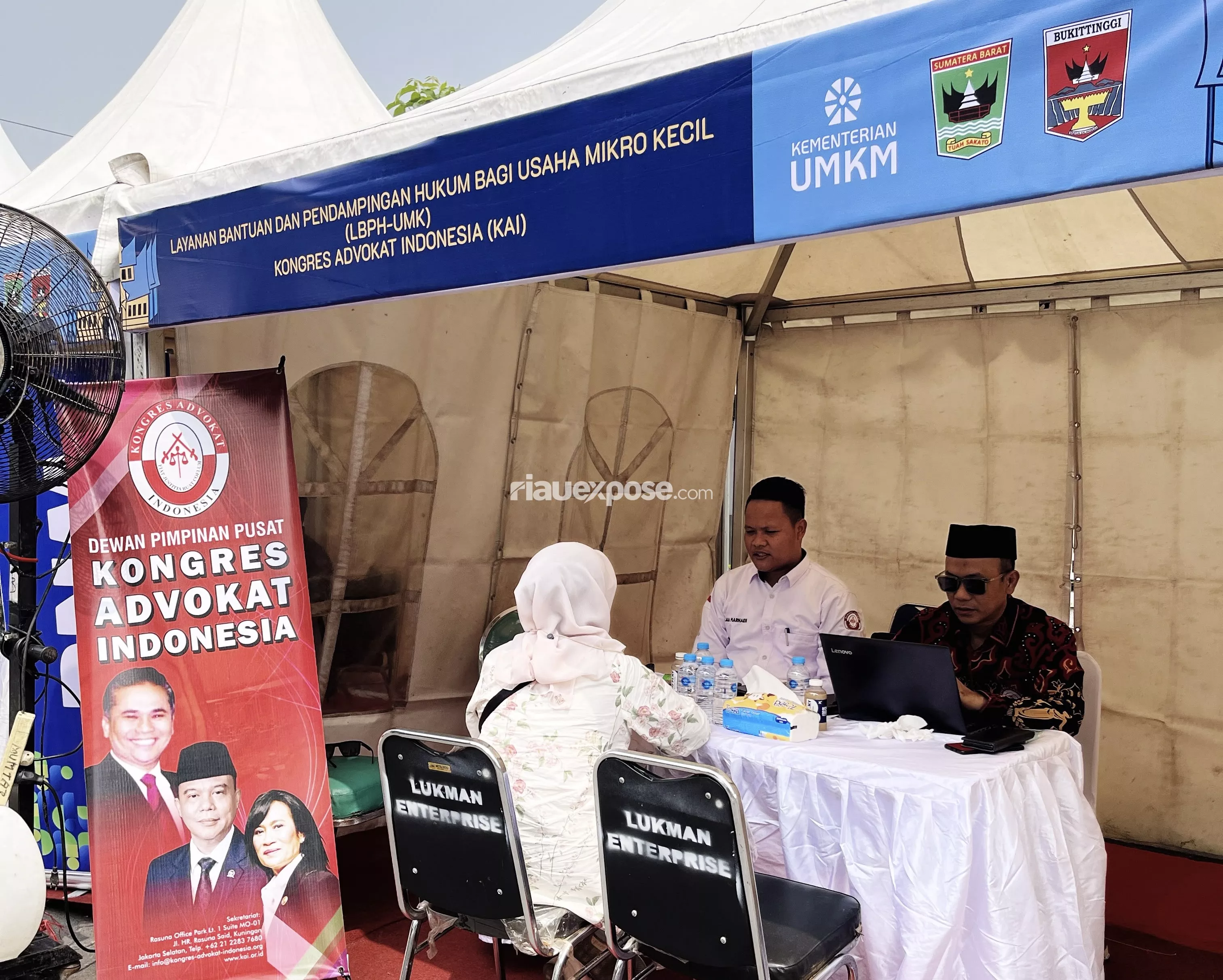 KAI Hadir di Festival UMKM Bukittinggi, Pengusaha Mikro Dapat Akses Bantuan Hukum