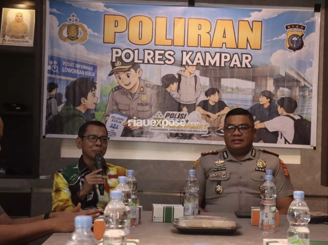 Polres Kampar Luncurkan Program Peduli Pengangguran