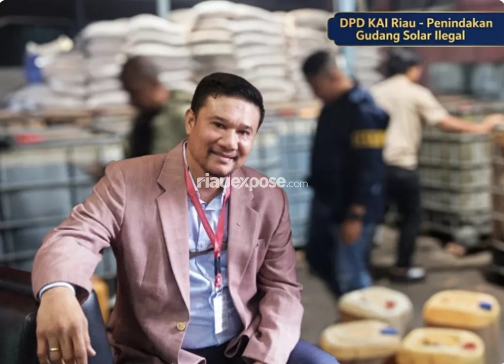 KAI Riau Apresiasi Kapolda Arman Achdiat Sikat Mafia BBM Subsidi