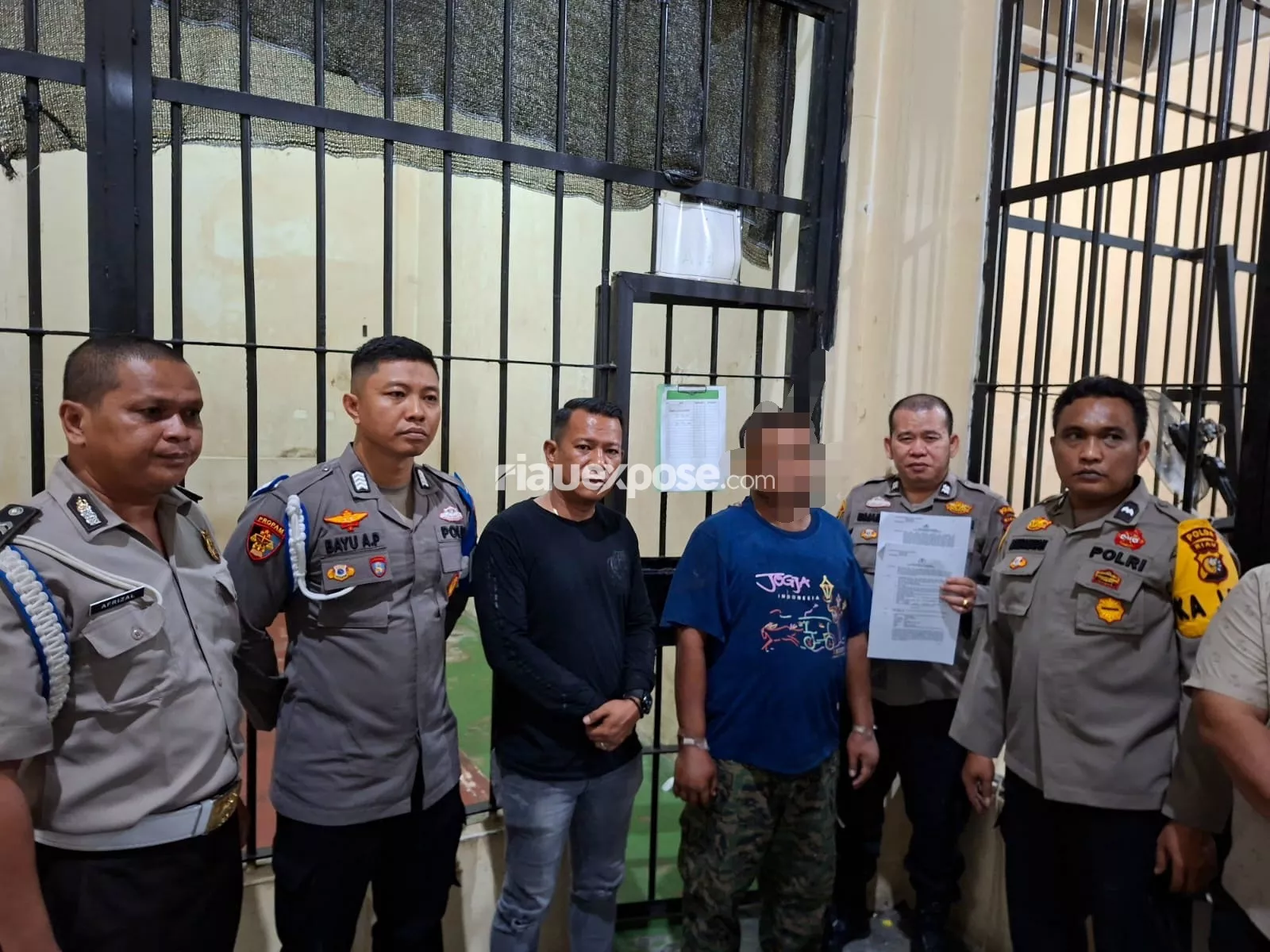 Ditahan di Polda Riau, Polisi Bunuh Ibu Kandung  Diobservasi Ke RSJ