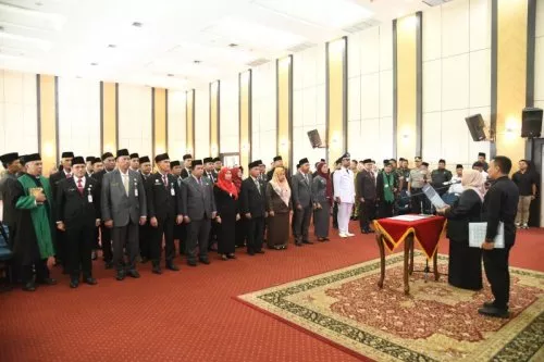 Bupati Kasmarni Mutasi Pejabat, 3 Kadis Bergeser hingga Kepala UPT