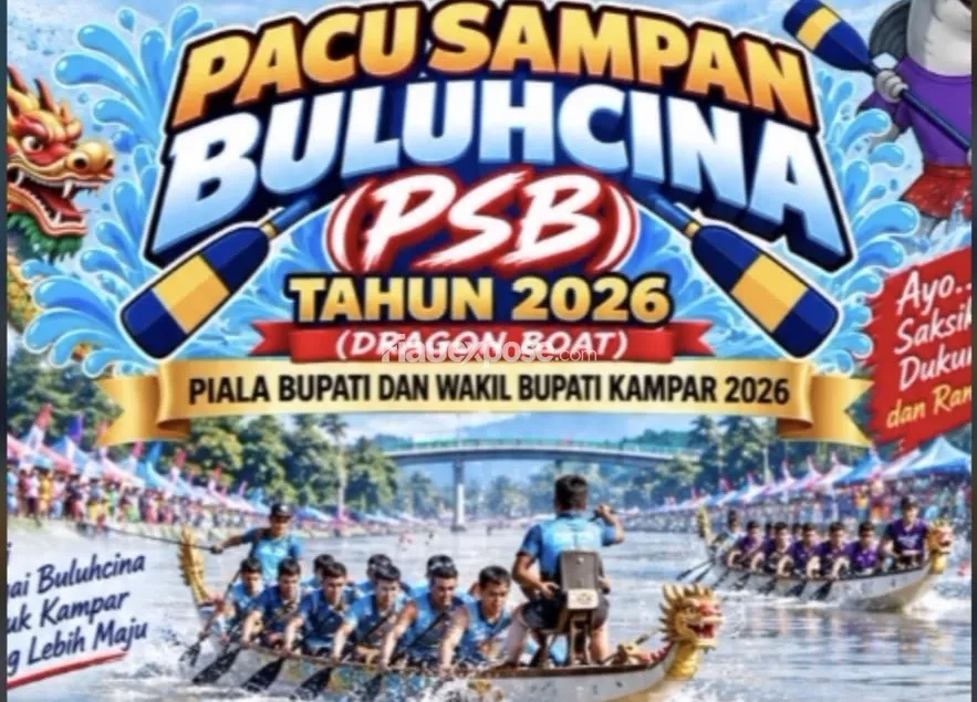 Pacusampan Buluh Cina 2026 Digelar 23–25 Oktober, Rebut Piala Bupati Kampar