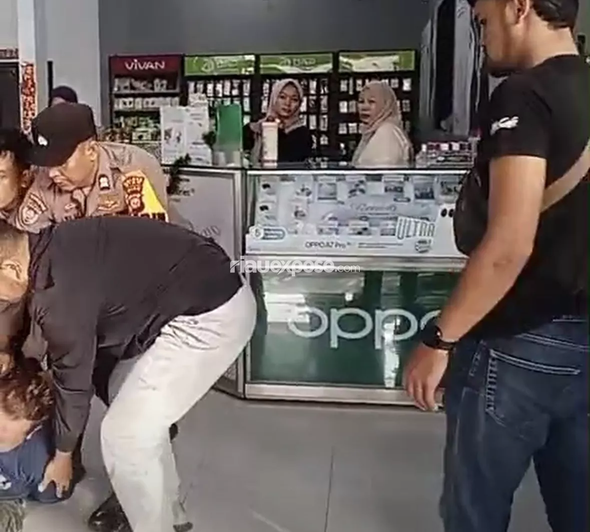 Polres Siak Tangkap Oknum Polisi yang Gorok Ibu Kandung hingga Tewas