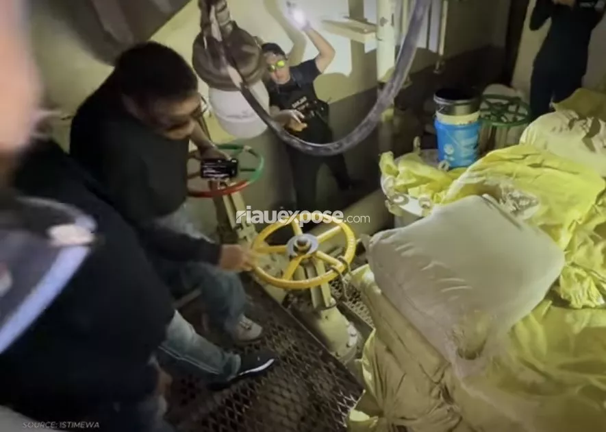 Kapal Berbendera Mongolia Digelandang ke Belawan, Angkut 1 Ton Ketamin