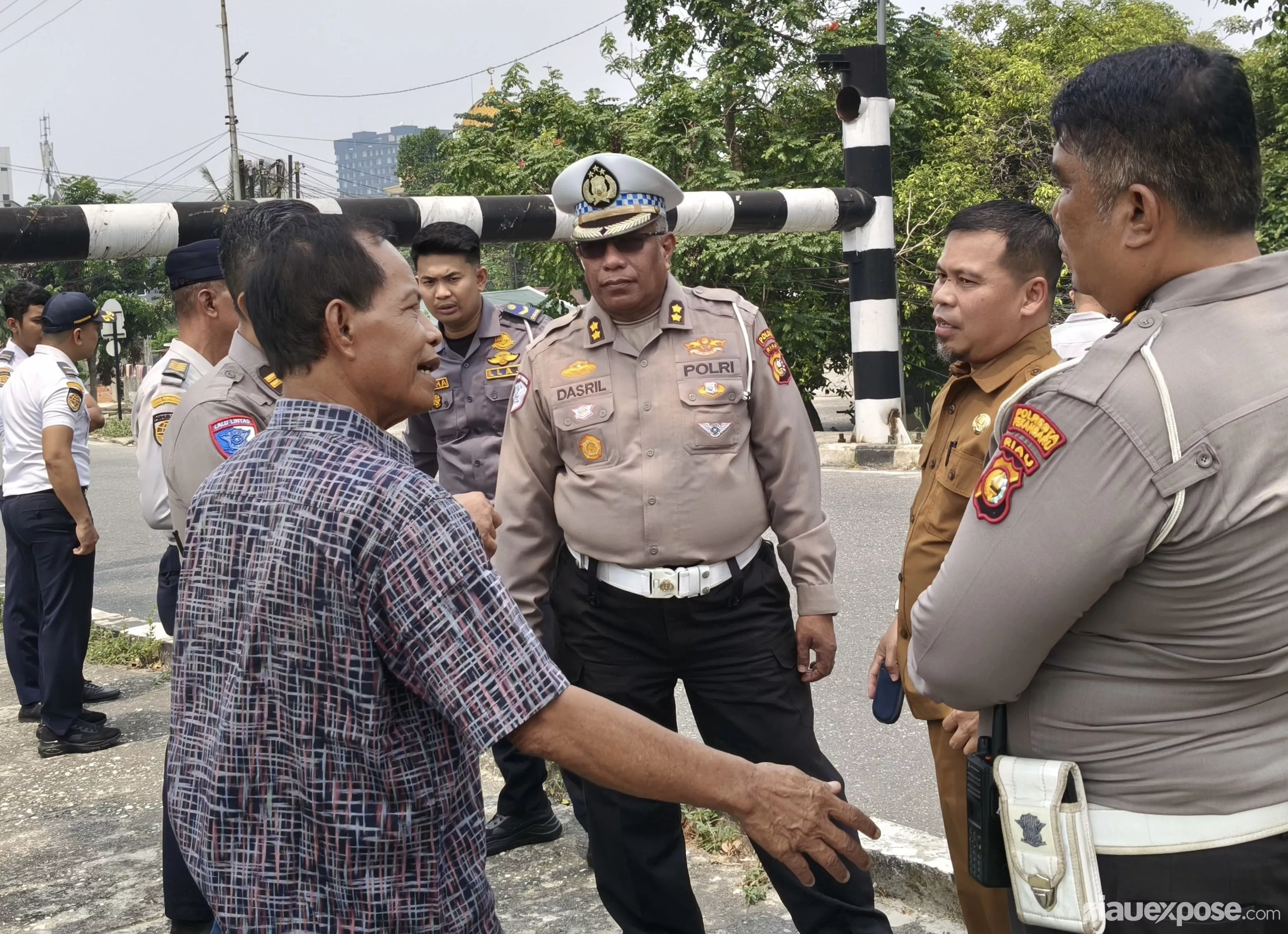 Jembatan Siak I Pekanbaru Diperbaiki, Arus Lalin Dialihkan ke Siak III