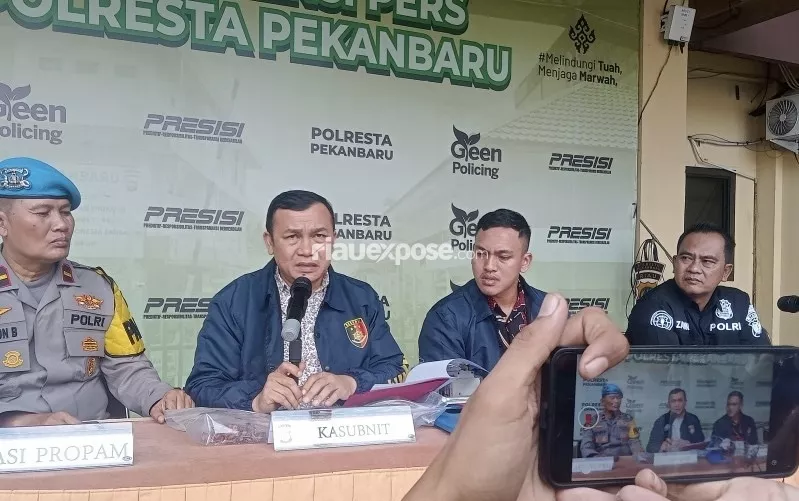 10 LP, MS Diringkus Polresta Pekanbaru Diduga Tipu Rp7,197 M