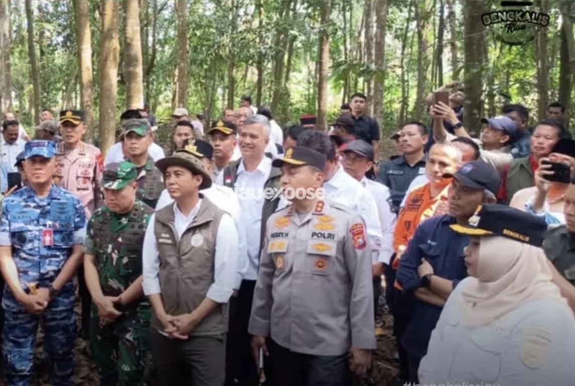 Pemkab dan Polres Bengkalis Perkuat Restorasi Gambut, Cegah Karhutla