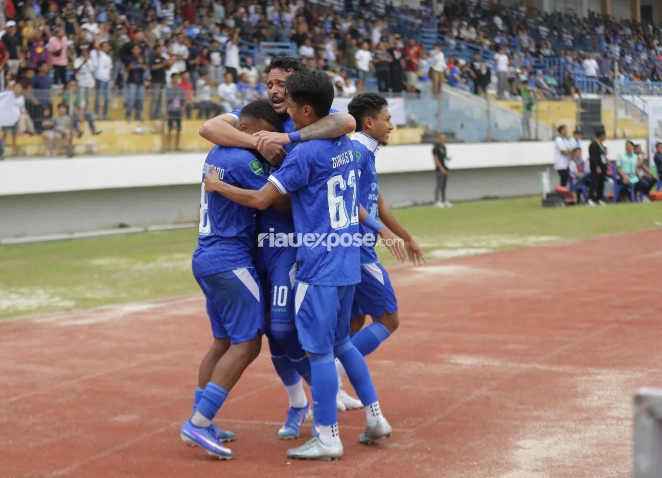 Antonio Borong Dua Gol, PSPS Pekanbaru Tundukkan Persiraja 2-1