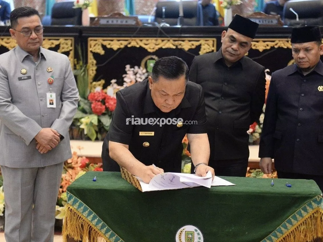 Pemprov dan DPRD Riau Sepakati APBD-P 2026, Gubri Apresiasi Banggar