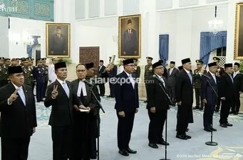 Reshuffle Kedelapan Prabowo, Ini Daftar 9 Pejabat Baru