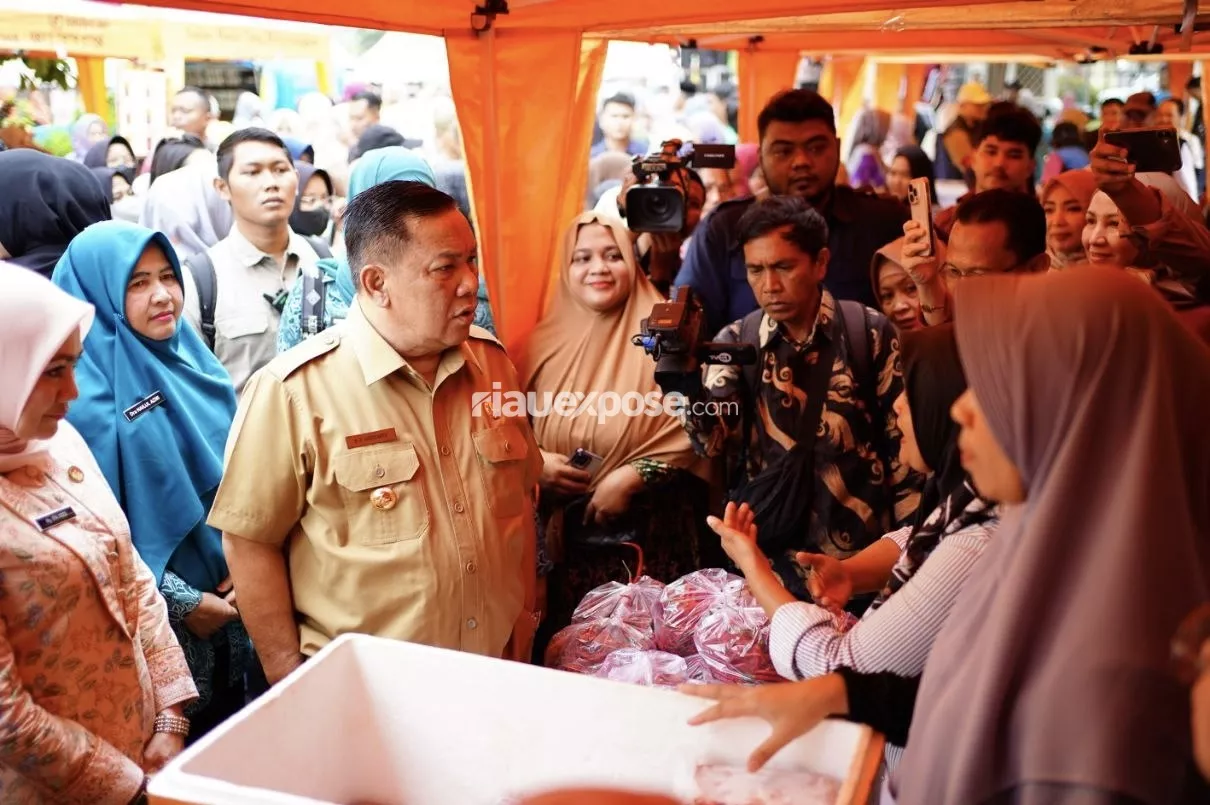 Pasar Murah Pemprov Riau Besok di Pandau Jaya Kampar, Catat Lokasinya
