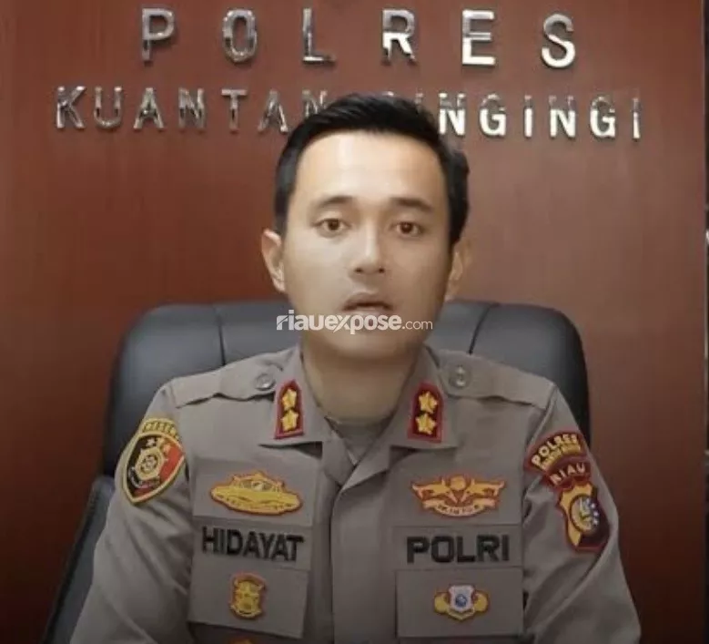 Polres Kuansing Musnahkan 42 Rakit PETI di 11 Lokasi