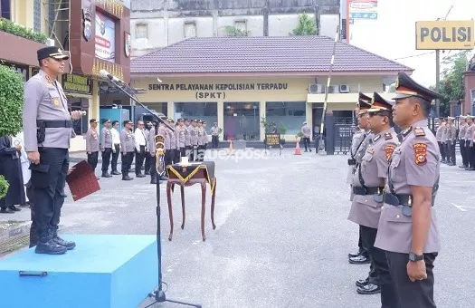 Sertijab Polresta Pekanbaru, AKP Ronny Reduansah Jabat Kapolsek Kulim