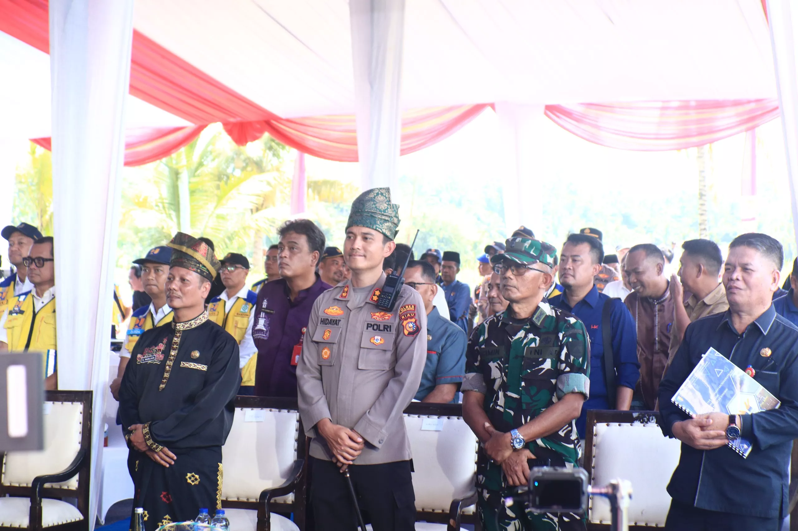 Menteri PUPR RI Kunjungi Kuantan Singingi, Kapolres Pastikan Pengamanan Berjalan Aman dan Lancar