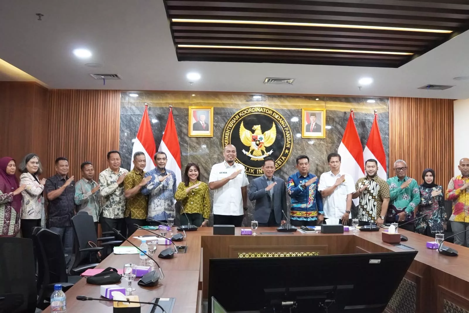 Roadshow Jilid II, Bupati Inhu Perjuangkan Ketahanan Pangan, Revitalisasi Pasar, dan Pengelolaan Sawit Berbasis Koperasi Desa di Kemenko Pangan RI