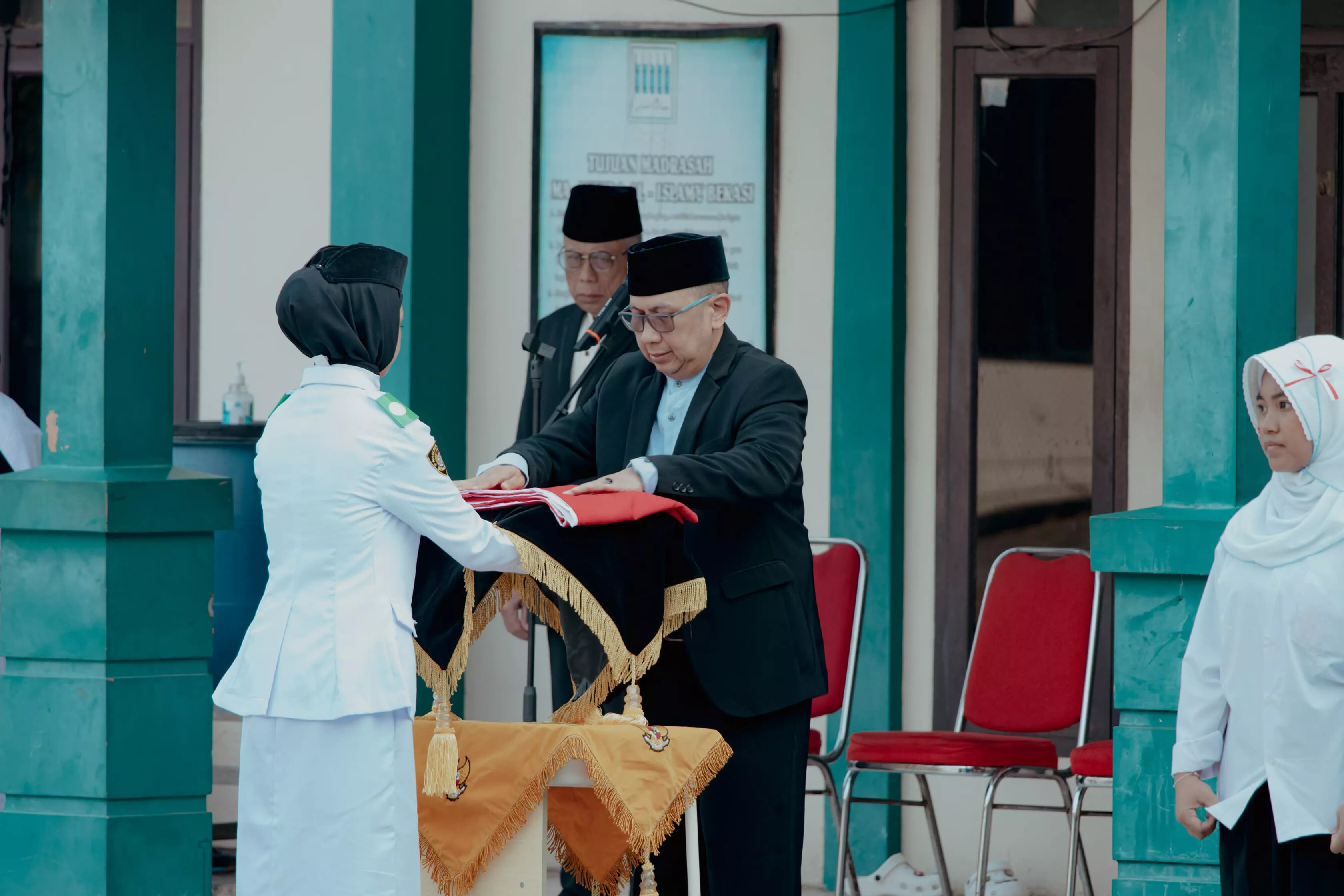 PC JATMA ASWAJA Kota Bekasi Gelar Upacara HUT RI