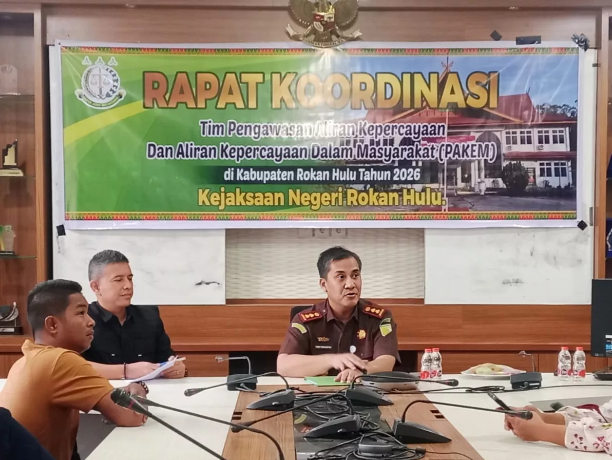 Kejari Rohul Inisiasi Tim Pakem, Perkuat Pengawasan Aliran Kepercayaan dan Keagamaan