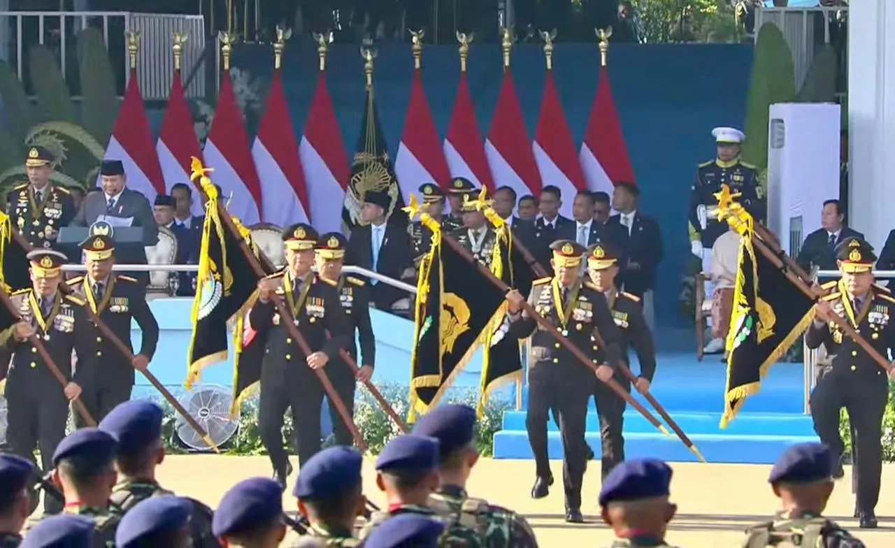 Presiden Prabowo Beri Nugraha Sakanti kepada Polda Riau, Kapolda: Penghargaan Ini Milik Seluruh Personel