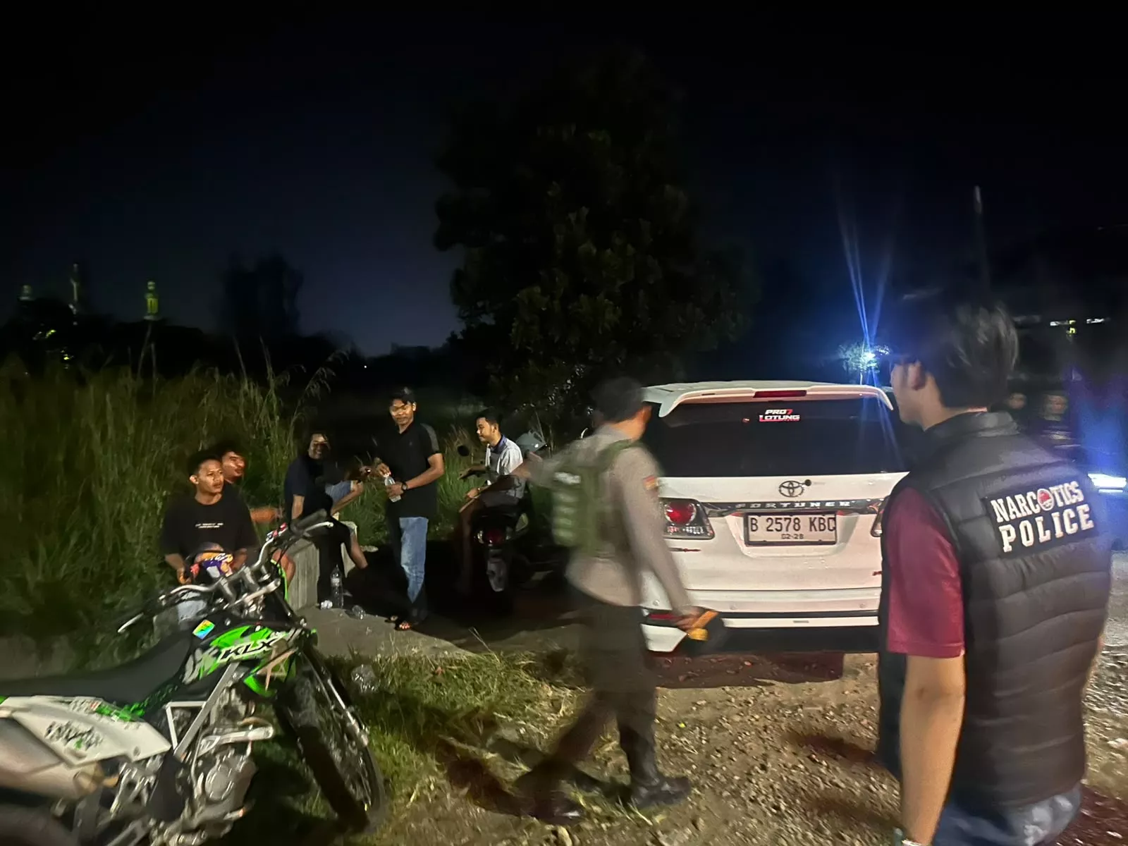 Tim Raga Polres Kuansing Intensifkan Patroli Malam, Hadirkan Rasa Aman dan Cegah Gangguan Kamtibmas