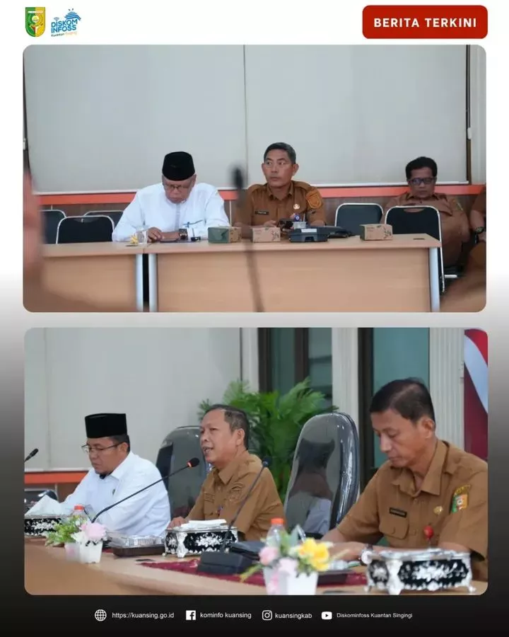 Menuju MTQ Riau 2026, Kuansing Matangkan Teknis Pawai Taaruf Dan Pawai Perahu Hias