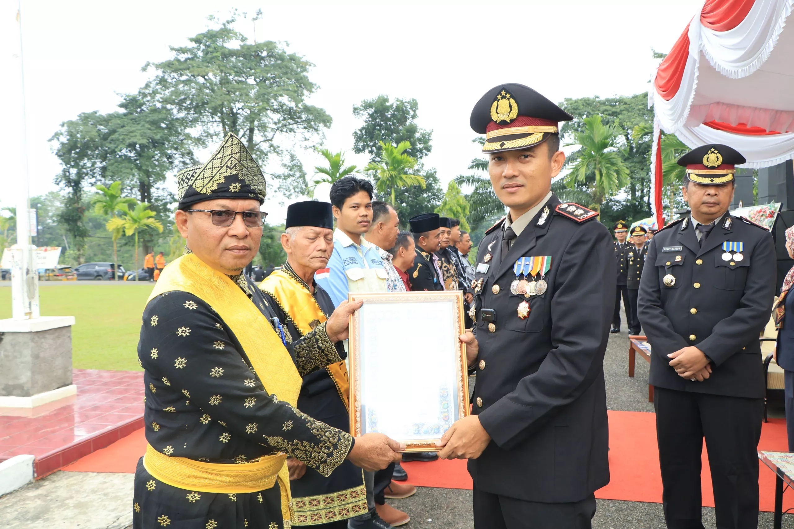 Hari Bhayangkara ke-80, Kapolres Kuansing Apresiasi Tokoh Masyarakat, Organisasi, dan Pelaku Usaha Pendukung Tugas Polri