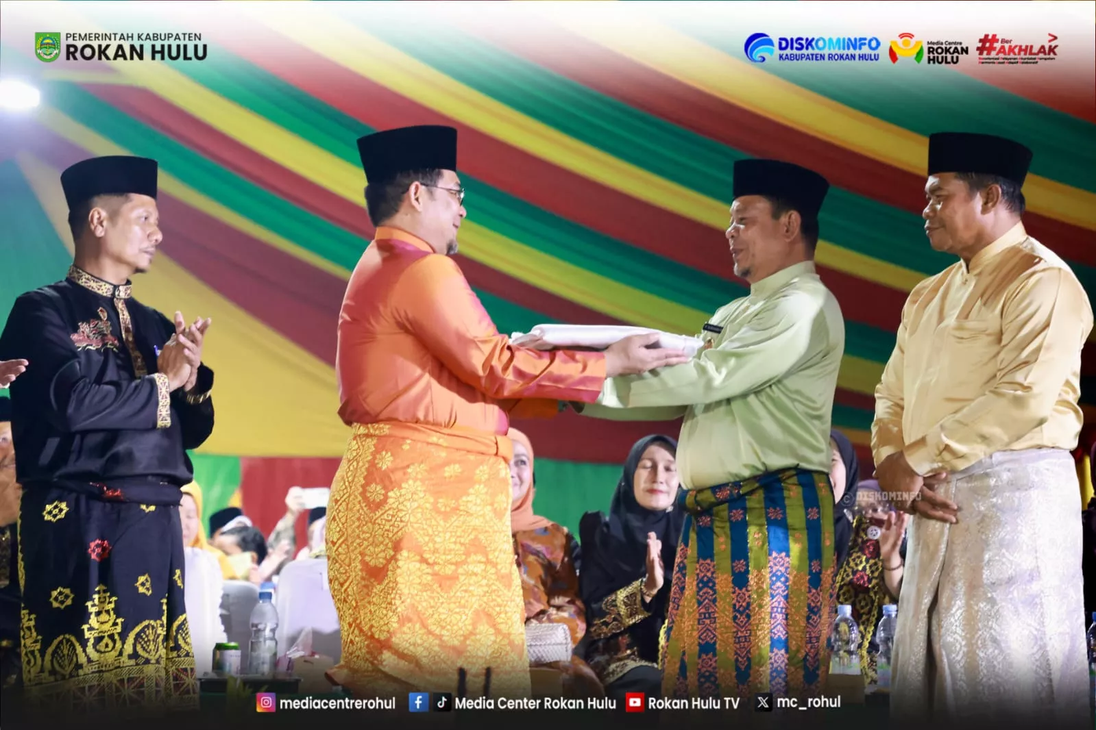 Terima Bendera Pataka MTQ, Wabup Syafruddin Poti Tegaskan Rohul Siap Jadi Tuan Rumah 2027