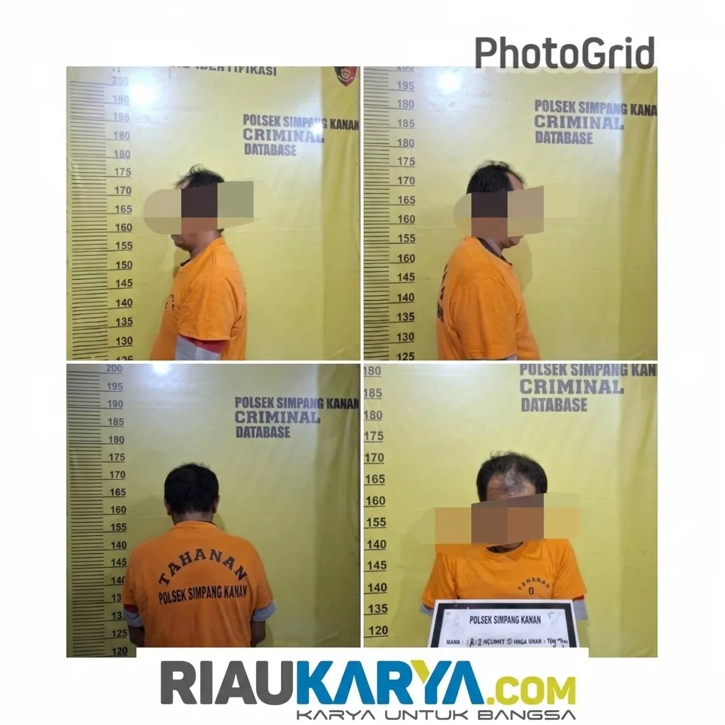 Polsek Simpang Kanan Gulung Jaringan Pengedar Sabu di Gubuk Kebun Sawit, 37,81 Gram Narkotika Disita