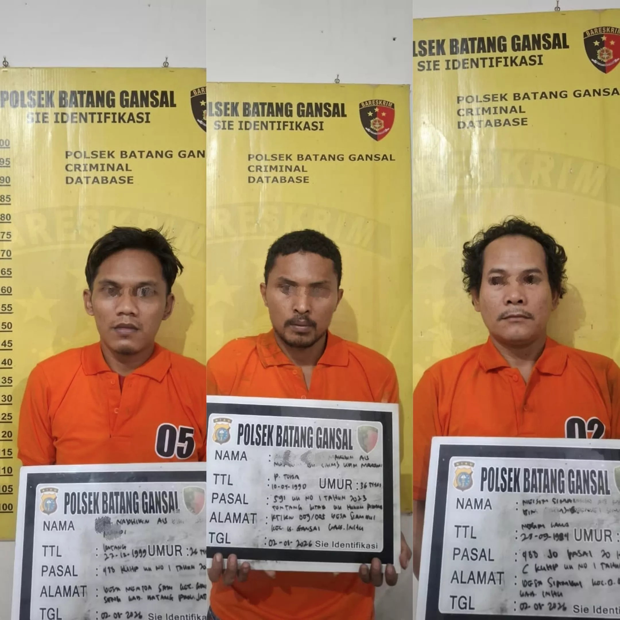 Gelapkan 105 Sak Tepung, Kapolsek Batang Gansal Kejar Pelaku Sampai Ke Lampung