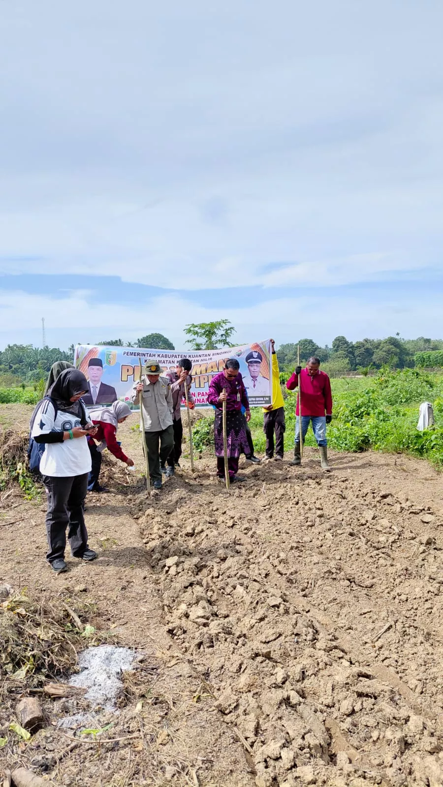 Polres Kuansing Perkuat Ketahanan Pangan, Dukung Asta Cita Presiden Lewat Penanaman Jagung Pipil
