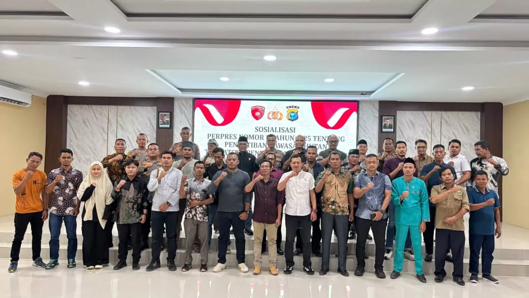 Tim Satgas PKH Sosialisasikan Penertiban Kawasan Hutan di Kabupaten Indragiri Hulu